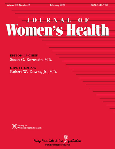 Journal of Women's Health Cover 1992