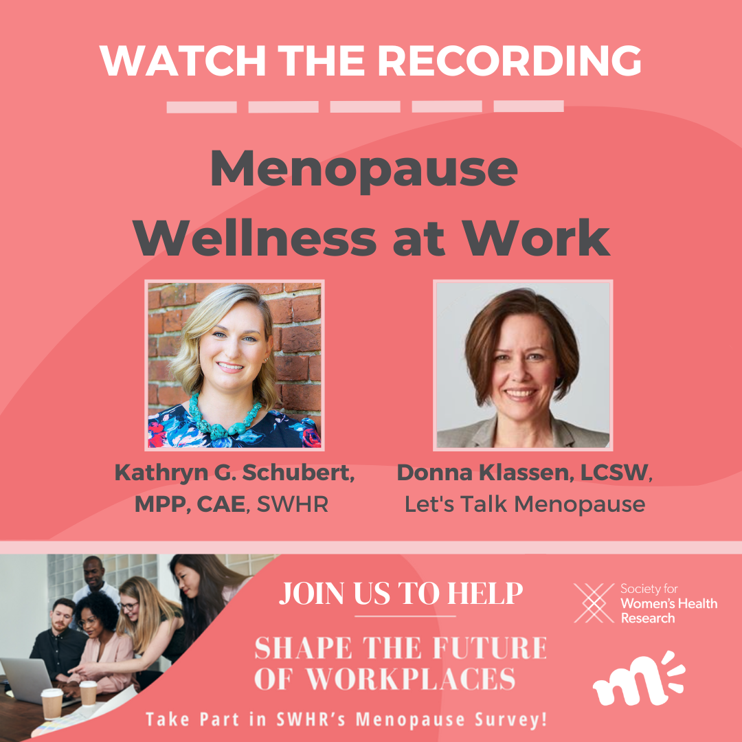 menopause wellness at work