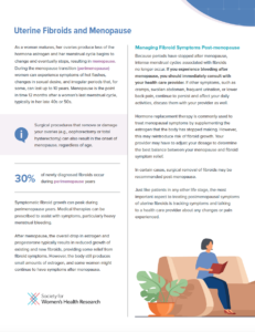 Fibroids and Menopause