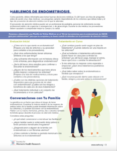 Hablemos de Endometriosis