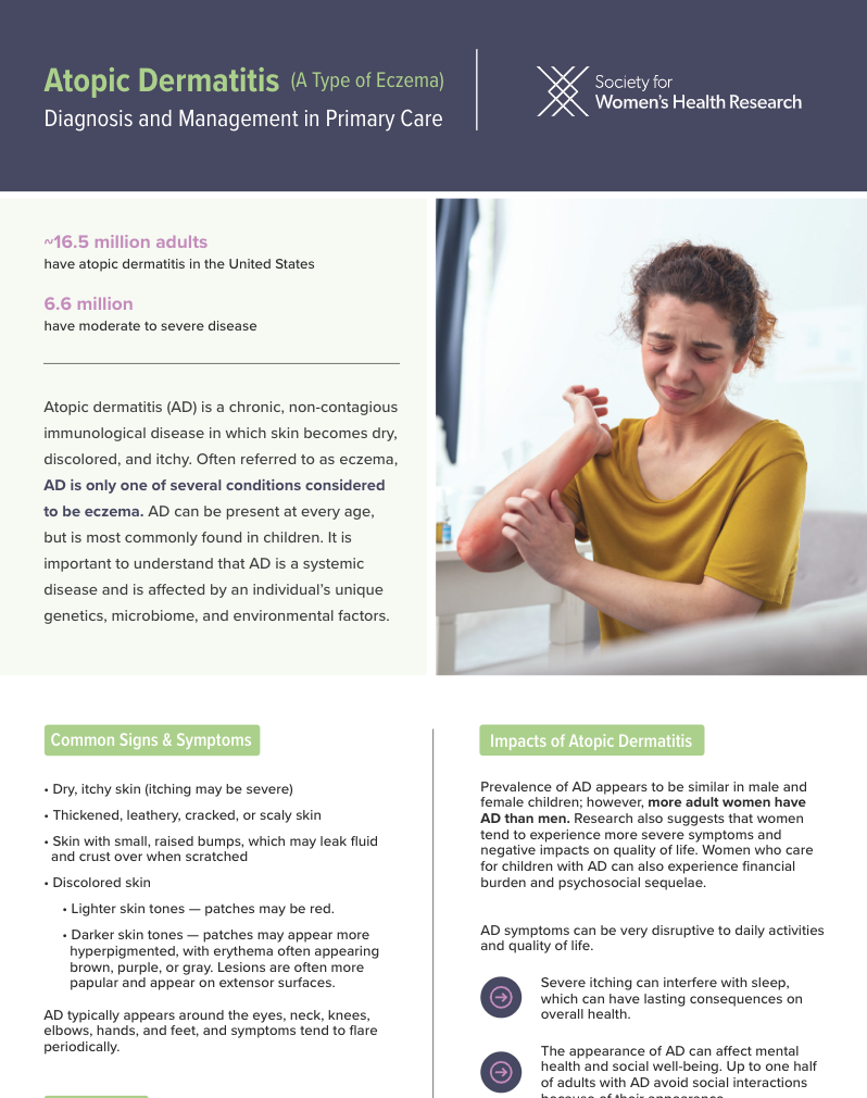 Atopic Dermatitis: Diagnosis and Management in Primary Care 