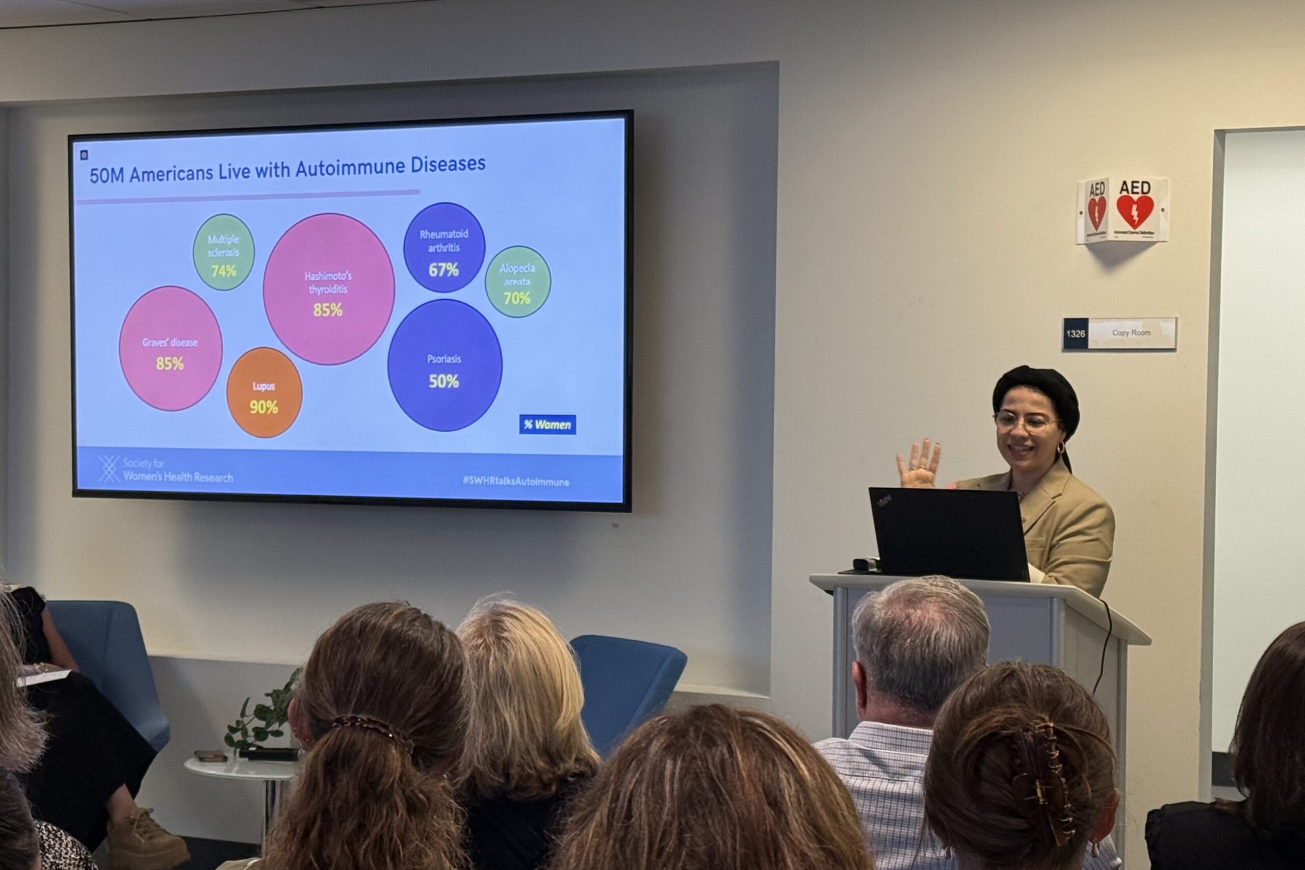 Syreen Goulmamine - Society for Women's Health Research